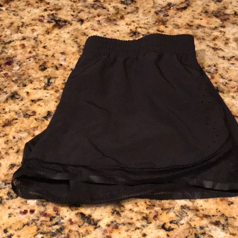 Fabletics black shorts.